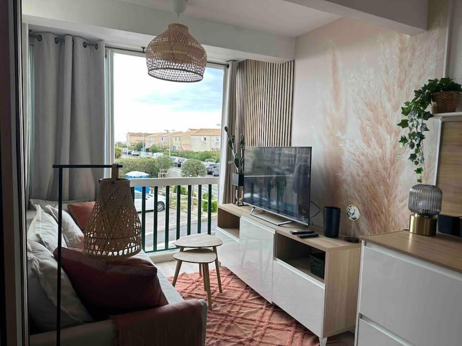 Mon Appart A La Plage, Piscine, Wifi, Tv Frontignan Luaran gambar